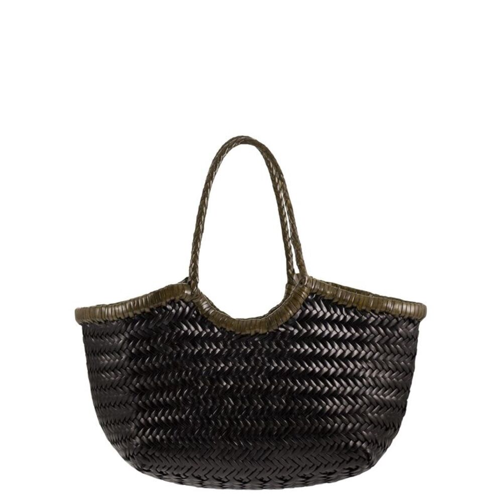 Dragon Diffusion Women Nantucket - Two-Tone Woven Buffalo Calfskin Bag